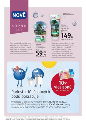 akční leták dm drogerie 11.8.2022-7.9.2022