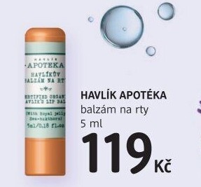 Balzám na rty Havlík Apoteka