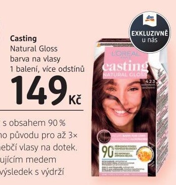 Barva na vlasy Casting Natural Gloss L'