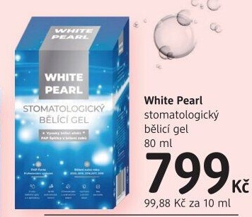 Gel na zuby bělicí White Pearl
