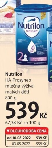 Kojenecká výživa HA Prosyneo Nutrilon