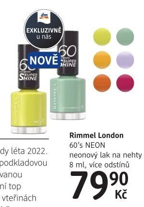 Lak na nehty 60 seconds Super Shine Rimmel