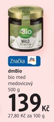 Med medovicový dm Bio