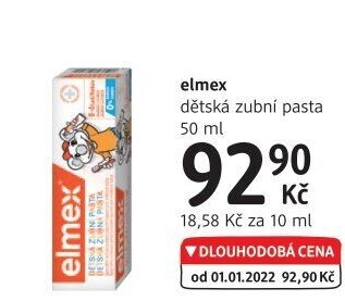 Pasta na zuby dětská Elmex