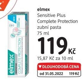 Pasta na zuby Sensitive Plus Complete Protection Elmex