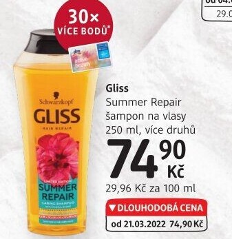 Šampon Gliss Schwarzkopf