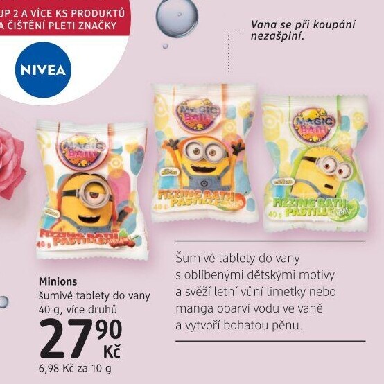 Šumivá bomba do koupele dětská