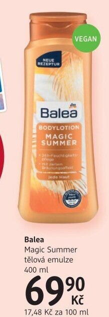 Tělová emulze Balea