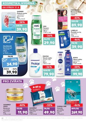 akční leták Kaufland 17.8.2022-23.8.2022