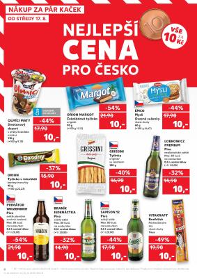 akční leták Kaufland 17.8.2022-23.8.2022