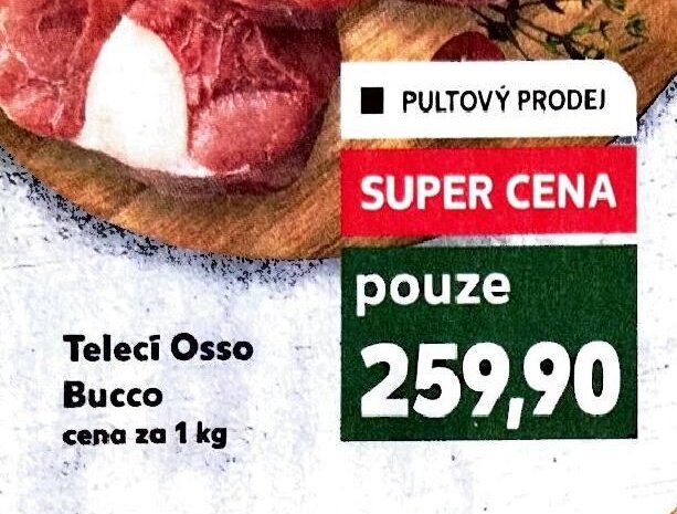Telecí Osso Bucco