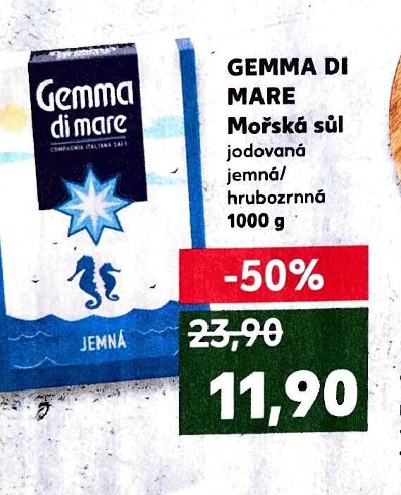 Gemma di Mare Mořská sůl