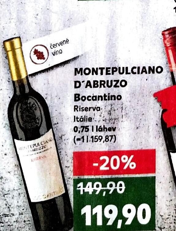 Montepulciano d'Abruzzo Bocantino Riserva
