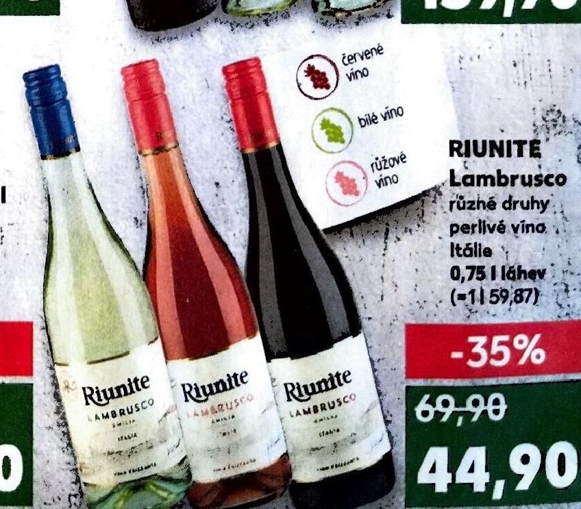 Riunite Lambrusco
