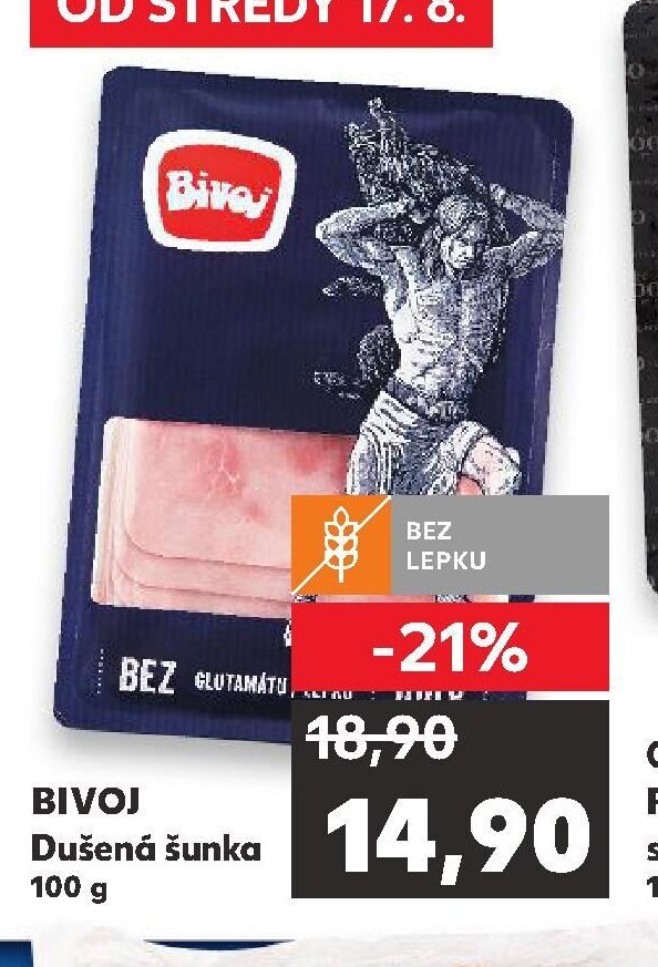 BIVOJ Dušená šunka 100 g