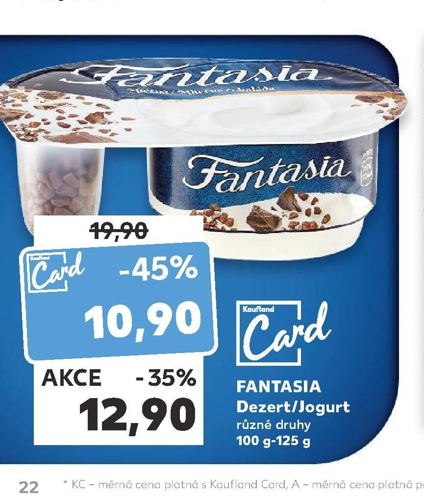 FANTASIA Dezert/Jogurt