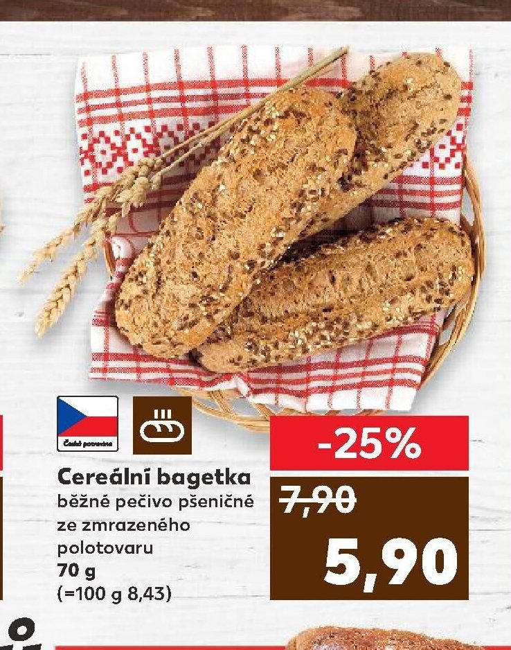 Cereální bagetka