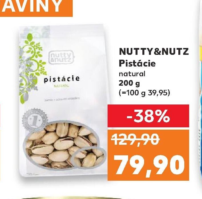 NUTTY&NUTZ Pistácie