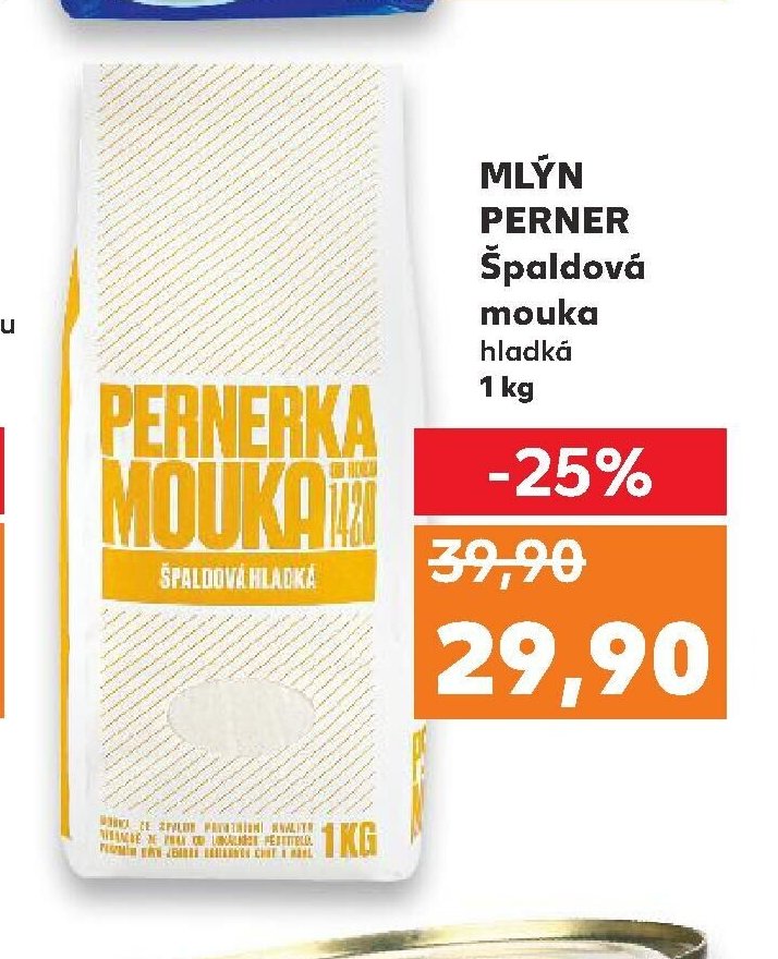 MLÝN PERNER Špaldová mouka hladká