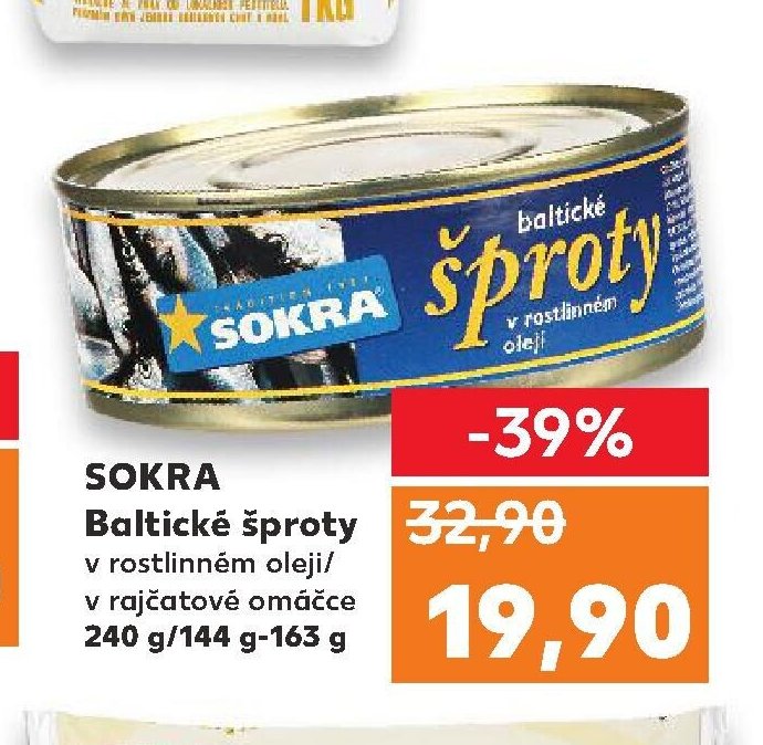 SOKRA Baltické šproty