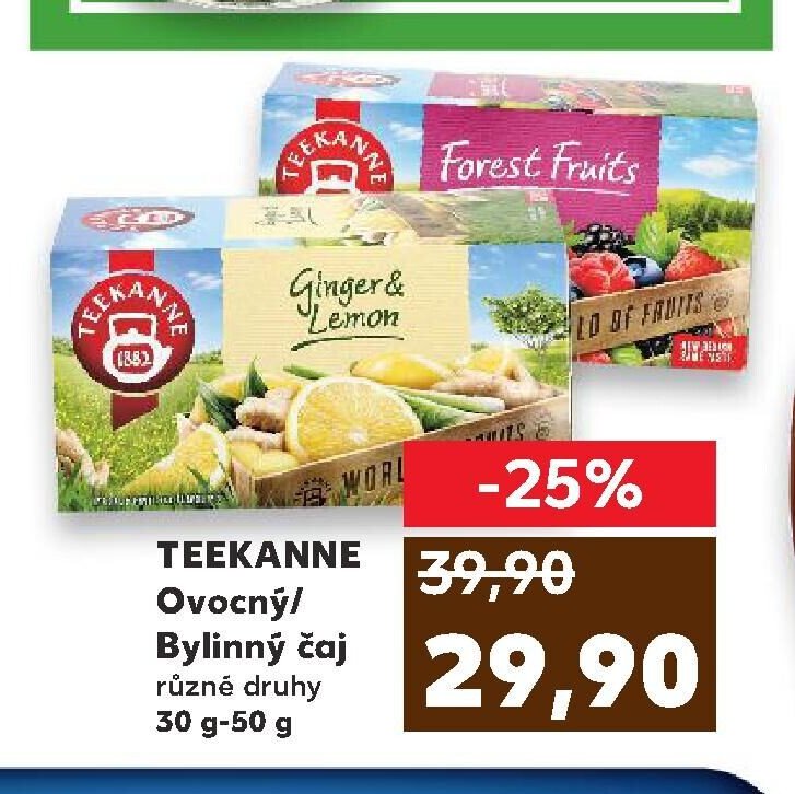 TEEKANNE Ovocný/Bylinný čaj