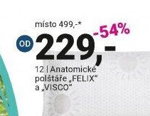 12 | Anatomické polštáře FELIX a VISCO
