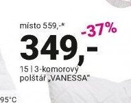 15 | 3-komorový polštář VANESSA