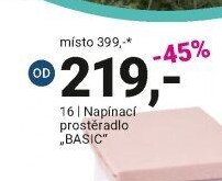 16 | Napínací prostěradlo BASIC