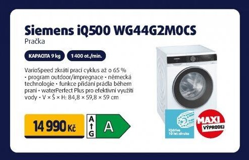 Siemens iQ500 WG44G2M0CS