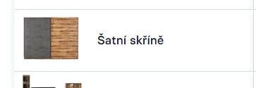 Šatní skříně