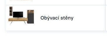 Obývací stěny