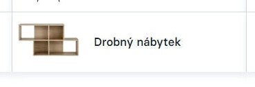 Drobný nábytek