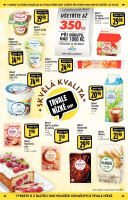 akční leták Albert 17.8.2022-23.8.2022