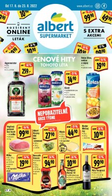 akční leták Albert 17.8.2022-23.8.2022