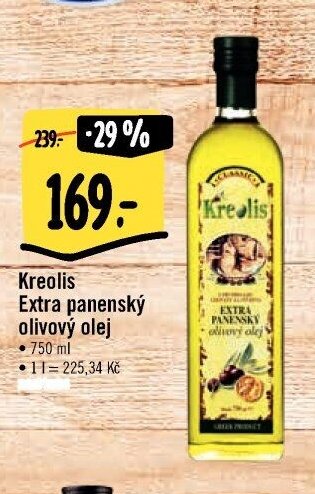 Kreolis Extra panenský olivový olej