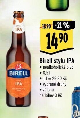 Birell stylu IPA