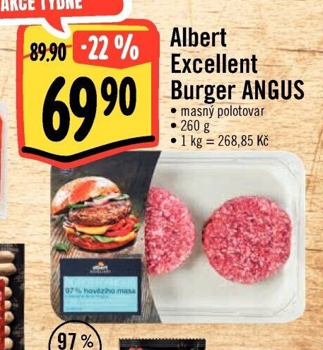 Albert Excellent Burger ANGUS