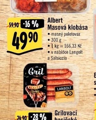 Albert Masová klobása