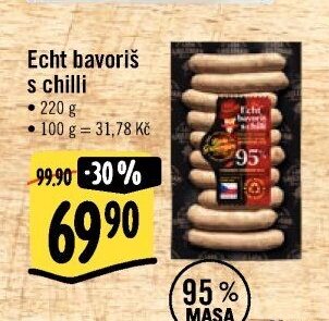 Echt bavoriš s chilli