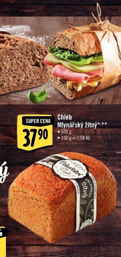 Chléb Mlynářský žitný