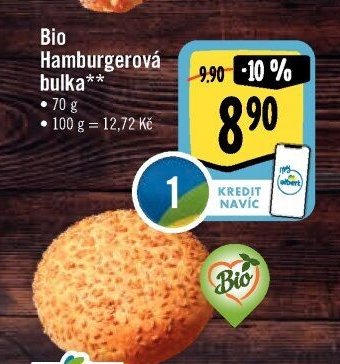Bio Hamburgerová bulka