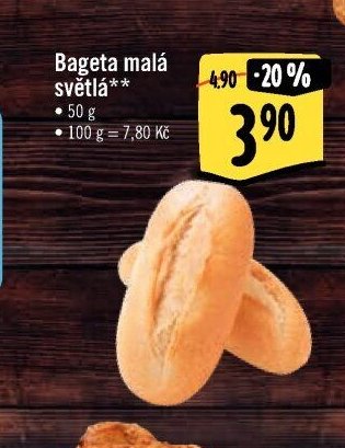 Bageta malá světlá
