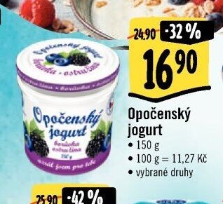 Opočenský jogurt