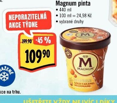 Zmrzlina Magnum pinta