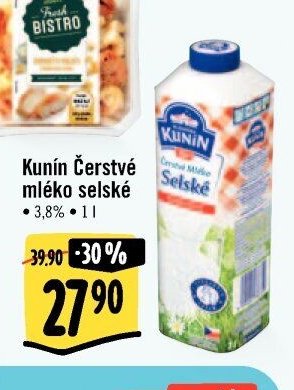 Kunín Čerstvé mléko selské