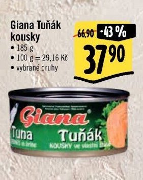 Giana Tuňák kousky