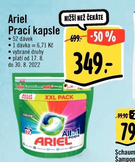 Ariel Prací kapsle