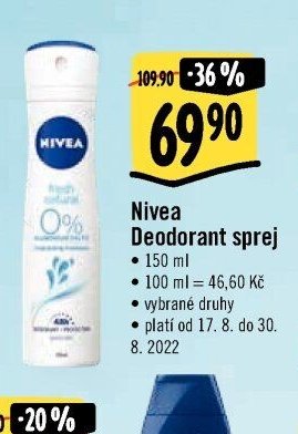 Nivea Deodorant sprej