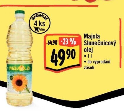 Majola Slunečnicový olej