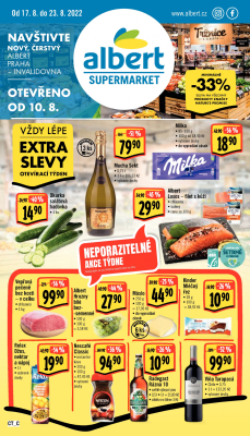 akční leták Albert 17.8.2022-23.8.2022